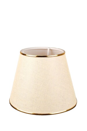 Lampenschirmkappe Korbgeflecht Beige (22cm) AB27 - Eslight