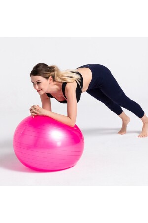 Langlebiges, hochwertiges Pilates-Ball- und Pumpenset mit Kabel, Balance-Aerobic-Yoga-Fitness-Ball - 1