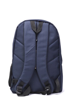 Lässiger/täglicher Rucksack Hml Darrel Bag Pack Marineblau 310Yseri Mittelgroßer blauer Reißverschluss Typ 4 Pol 980152 - 3