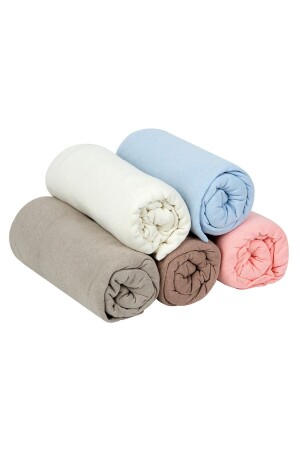 Spannbettlaken / RANFORCE /DOPPEL /A. LILA / (ECO-SERIE) wedf2211 - balliev