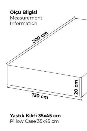 Lastikli Çarşaf Seti (120X200 YÜKSEKLİK 20) - Pure Baby Serisi - Çamlar Ve Geyik ETCSLC8TPB017 - 6