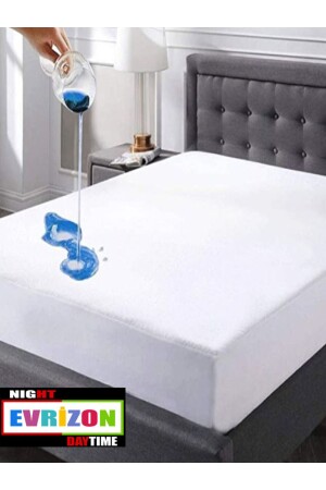 Lastikli Komple Lastikli Fitted Su Sıvı Geçirmez Yatak Alezi EVRZNALZFTTD20 - EVRİZON