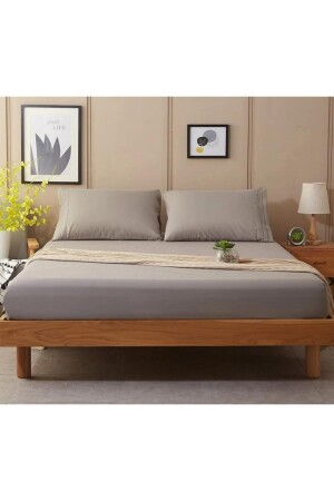 Lastikli Pamuk Penye Çarşaf 180x200cm KİNGSİZESHERİ014538811 - Moda Home