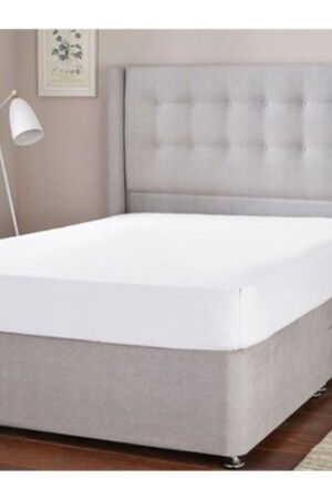 Lastikli Pamuk Penye Çarşaf Beyaz Tek Kişilik - Moda Home