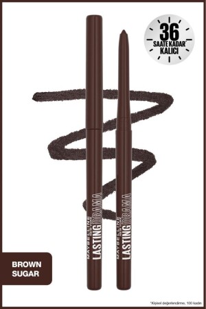 Lasting Drama Automatic Liner Eye Pencil – Brauner Zucker - 2