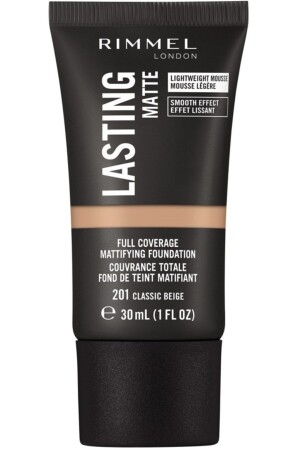 Lasting Matte Foundation 201 Classic Beige / 30 ml - 2