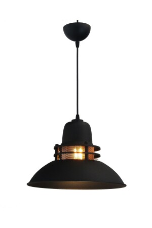 Laterne Schwarz Kronleuchter Einzelne Pendelleuchte Küche Kinderzimmer Wohnzimmer Desktop Lampe Beleuchtung Modelle - 9