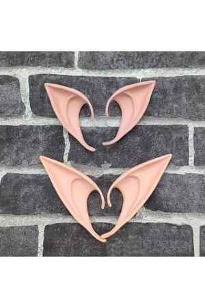 Latex Esnek Cilt Rengi Parti Organizasyon Anime Cosplay Elf Kulağı - Siesta Box