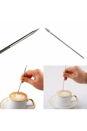 Latte Art Pen Stick Latte Coffee Pen Barista Styling Cappuccino Latte Espresso Design stk – 225418 - 7