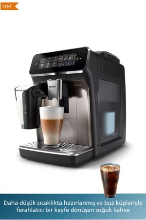 LatteGo EP3347/90 Tam Otomatik Espresso Makinesi Tek dokunuşla 6 çeşit Sıcak ve Soğuk içecek - 1