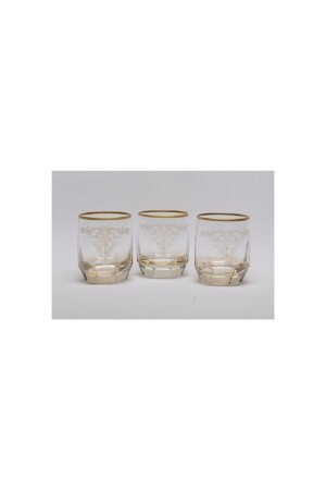 Lav 18-teiliges Wasserglas-Set (VERGOLDET-LUSTERED-DECORATED) P5S1488 - 7