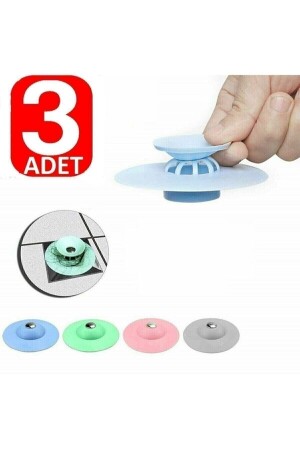 MNZ-Sink حوض الاستحمام 3 قطع المطبخ حمام التصرف Stopper غطاء Stopper Strainer - Ugursepeti