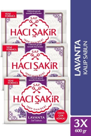 Lavanta Geleneksel Saf Kalıp Sabun 4x150 gr X3 Adet 86934950545223 - 2