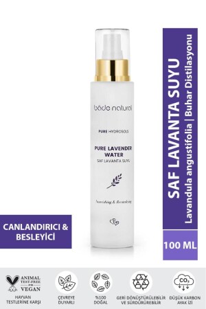 Lavanta Suyu %100 Doğal Ve Saf Canlandırıcı Ve Besleyici Etkili Tonik 100 ml BN-066 - 2