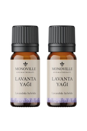 Lavanta Uçucu Yağı 2'li Set %100 Saf Ve Doğal ( Lavender Essential Oil ) 2x10 ml - 1