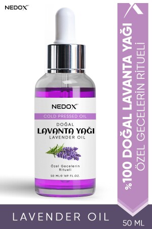 Lavanta Yağı %100 Doğal Bitkisel Özel Gecelerin Ritueli Lavender Oil 50 Ml NDXLVNT01 - 1