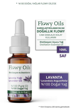 Lavendelöl, 100 % natürliches ätherisches Kräuteröl, Lavendelöl, 10 ml - 2