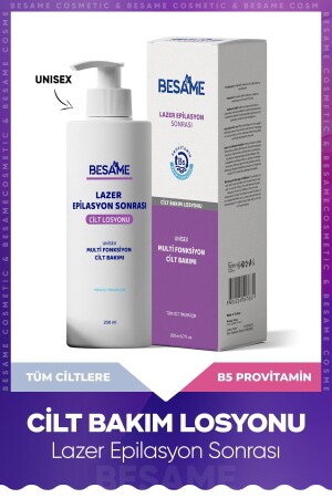 Lazer Epilasyon ve Ağda Sonrası Panthenol Cilt Bakım Losyonu Nemlendirici Krem 200 ml OMXBSMLZ10 - 3