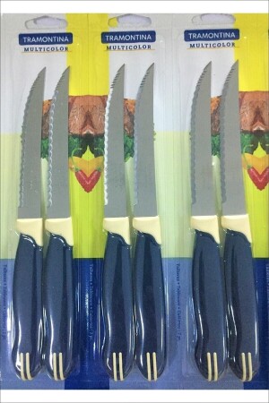 Lazer Kesim Biftek Bıçağı 6 Adet dop7498585igo - TRAMONTINA