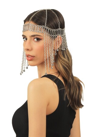 قديمات من النساء الذهبية المغطاة بالفضة سلسلة التسيلات تصميم سلسلة الشعر LBKDNSCZNCR8682712021768 - LABALABA