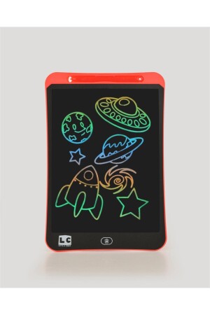 Lcd Kırmızı Dijital Çizim Tableti 10 Inç LC-30910-K - 2