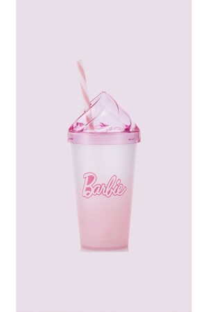 Lcw Home Barbie bedrucktes Glas mit Deckel 660 ml W3EO05Z8 - 2