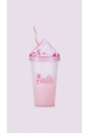 Lcw Home Barbie bedrucktes Glas mit Deckel 660 ml W3EO05Z8 - 3