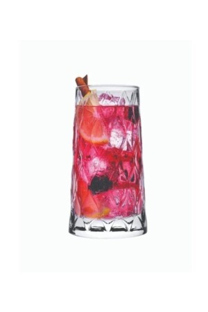 MNZ-Leafy Soft Drink Glass 6 Pcs 345 Cc Fma03308 PKT-100420855 - Paşabahçe
