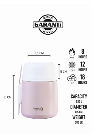 Lebenslange Garantie auf die Bento-Thermoskanne aus Edelstahl Sweet Dreams 0,50 l (17 oz) - TANQ