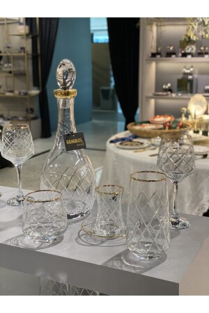 Lecce Luxus-Schneideset, 31-teilig, goldvergoldet - Onedekor