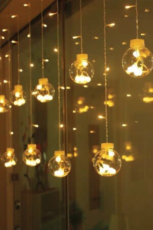 الستائر المضاءة المزخرفة من الكرة مع وصلة LED 0733813204760 - T-Mac