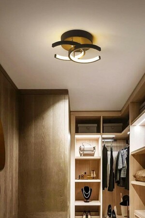 م.ن.ز-أبريل تصميم حديث ملون أسود غرفة المعيشة صالة المطبخ الأبيض LED 2 قطع الشنابل APR1 - Fer Avize