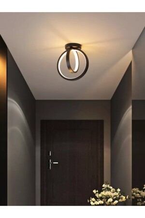 مـنـز هـيكـتر تصميم حديث صالون أسود غرفة المعيشة صالون المطبخ الأبيض LED 2 قطع شـنـديليـر HCT09 - Fer Avize