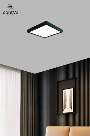 مـنـز الخشبية الإطار السقف LED 30x30 إضاءة لوحة الشنابل غرفة المعيشة غرفة النوم المطبخ 6500k ضوء النهار 30x30اللوحة - Aquaform