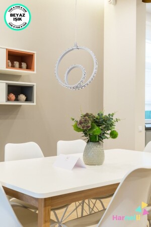 ممر كريستال ستون مدخل غرفة الأطفال LED شمعة الرمادي القضية 9557 كريستال - Harnelli