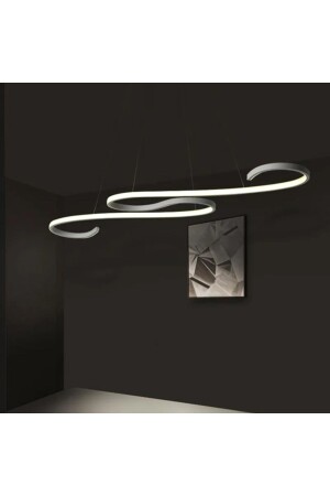 Led-Kronleuchter / 3-Farben-Beleuchtung Smart Modern / Hängelampen-Kronleuchter / Unendlich / 120 cm / Anthrazitfarbener Körper İnfinty - Pera