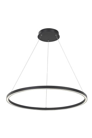 Led Avize Sarkıt Cırkel Tra30041b Ø60cm Boya:antrasit - Işık:4000k Doğal Beyaz TR1P41A05Q60Z1-I4 - 2