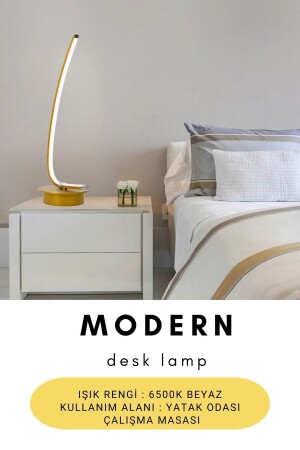 LED-Lampenschirm und Tischlampe im modernen Design ABJ-04 - 4