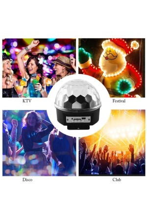 Led Magic Cristal Magic Globe Bluetooth-gesteuerter USB-Anschluss für Party und Disco-Kugel - 4