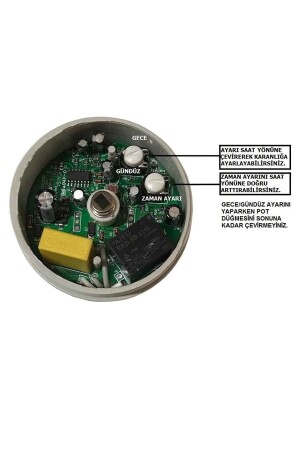 LED-Sensor-Automatik-Deckenleuchte (GLOP ARMATURE) 18 W. Weiß - 5