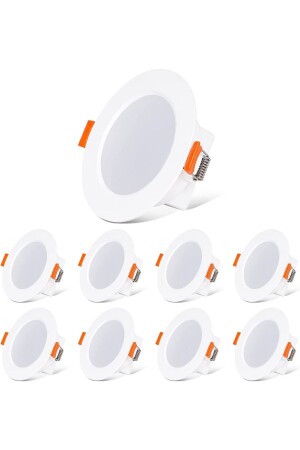 Led Spot Einbaustrahler 7 W Warmweiß (8 Stück) 3140057 - 2