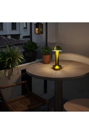 Led Touch Mushroom Tischlampe 3 Farben - Restaurant - Café Led Tischlampe - 5