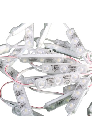 Ledronics 2835 Chip-Linsenmodul LED (25 Stück) (10000 K) (WEISS) 110028 - 6