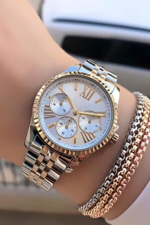 ساعة اليد اليمنية لون من الفضة من الصفائح الفولاذية لون واحد - Leerybee