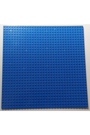 Lego Uyumlu Esnek Zemin Mavi Renk 32x32 25.5cm - 3