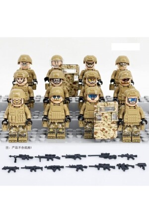 Legoedy 12 Li Lego-kompatible Swat-Soldatenfiguren entsprechen dem Bild. marim67 - 6