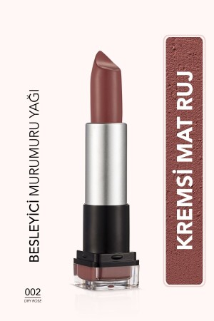 Leicht strukturierter, matter Lippenstift (ROSA) – Hd Weightless Matte Lipstick – 002 Dry Rose – 8690604518579 0313084 - 2