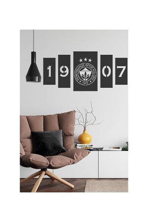 Leinwand 5 Sterne Wanddekoration Gemälde Souvenir Wandornament Fenerbahçe Bringen Sie Farbe in Ihr Zuhause - 2