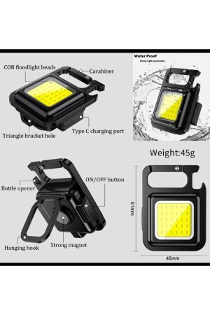 Leistungsstarke USB-LED-Taschenlampe mit 1000 Lumen - 9