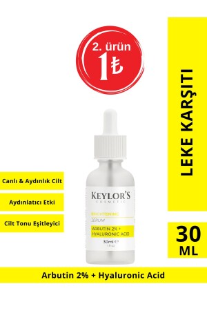 Leke Karşıtı Arbutin Cilt Bakım Serumu 30 ml ( Arbutin %2 Hyalüronik Asit ) KA110 - 1